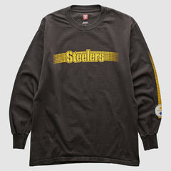 Pittsburgh Steelers NFL 2000s Long Sleeve T-shirt - Black Vintage - Fanatics