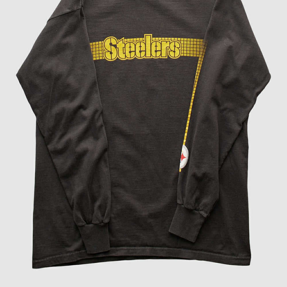 Pittsburgh Steelers NFL 2000s Long Sleeve T-shirt - Black Vintage - Fanatics