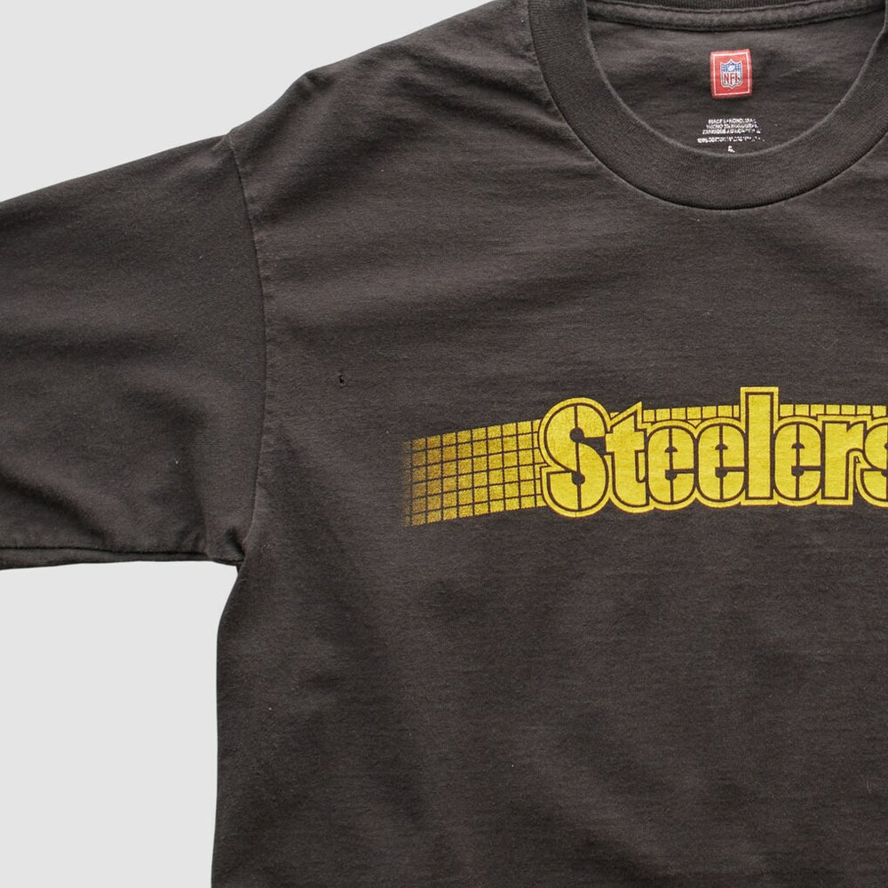 Pittsburgh Steelers NFL 2000s Long Sleeve T-shirt - Black Vintage - Fanatics