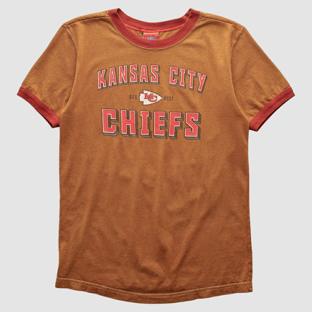 Kansas City Chiefs NFL 2000s T-shirt - Brown Vintage - Fanatics
