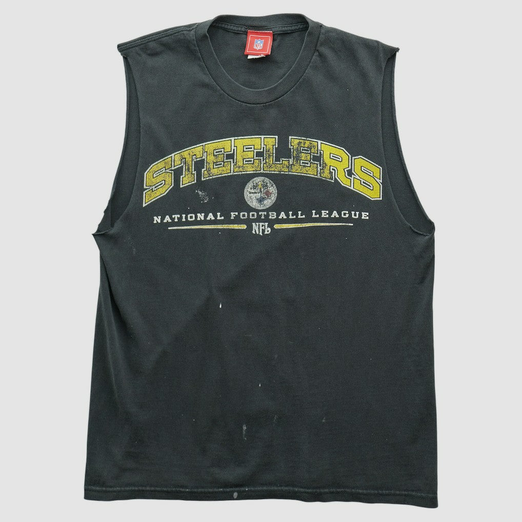 Pittsburgh Steelers NFL 2000s Tank - Black Vintage - Fanatics