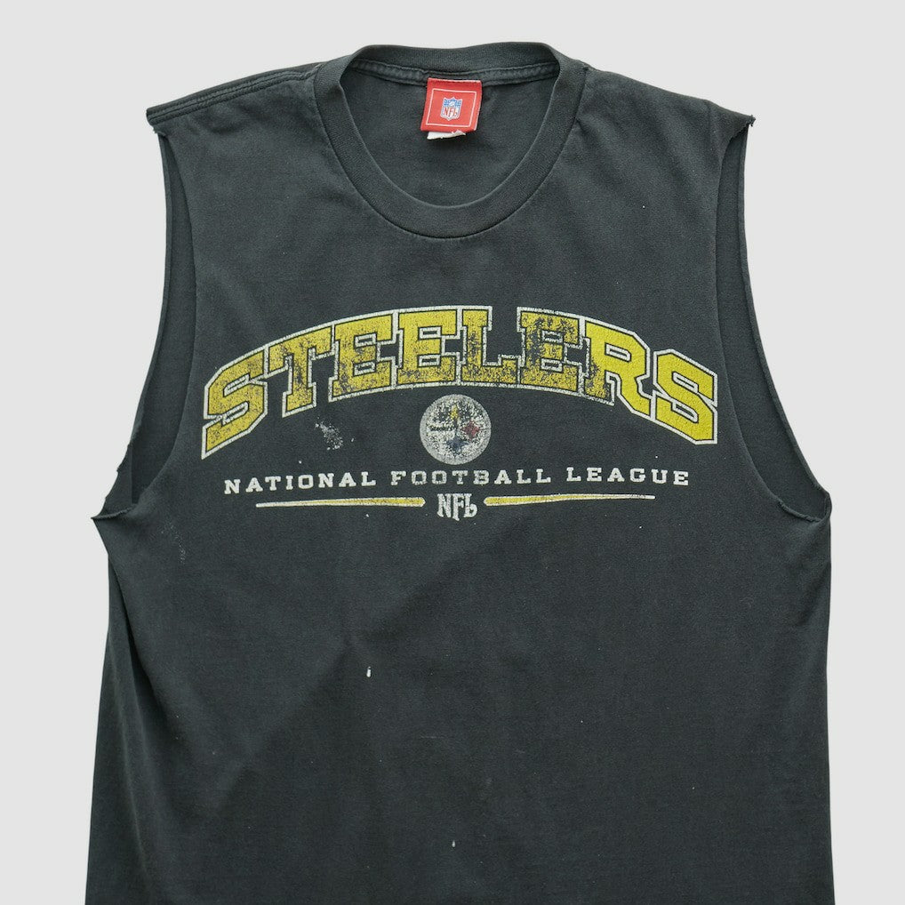 Pittsburgh Steelers NFL 2000s Tank - Black Vintage - Fanatics