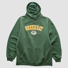 Green Bay Packers Team Edition Apparel 2000s Hooded Pullover Sweatshirt - Green Vintage - Fanatics