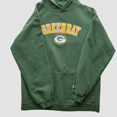 Green Bay Packers Team Edition Apparel 2000s Hooded Pullover Sweatshirt - Green Vintage - Fanatics