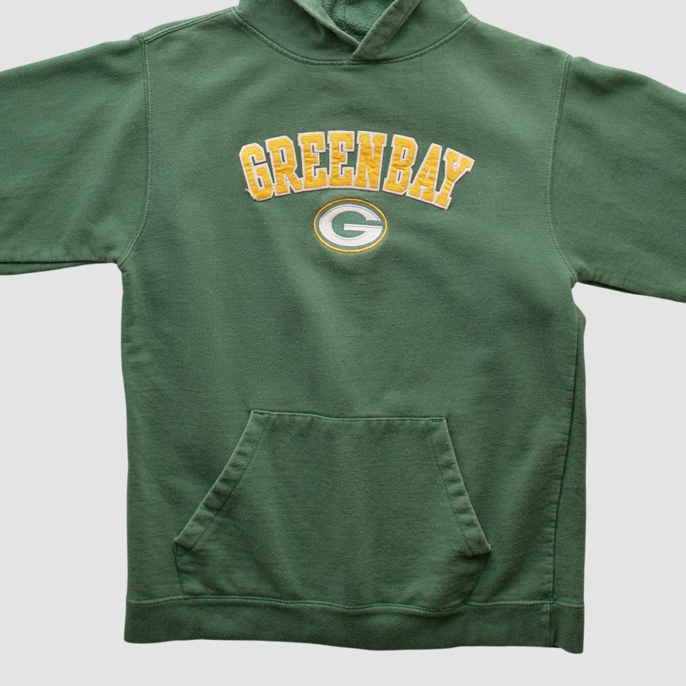 Green Bay Packers Team Edition Apparel 2000s Hooded Pullover Sweatshirt - Green Vintage - Fanatics
