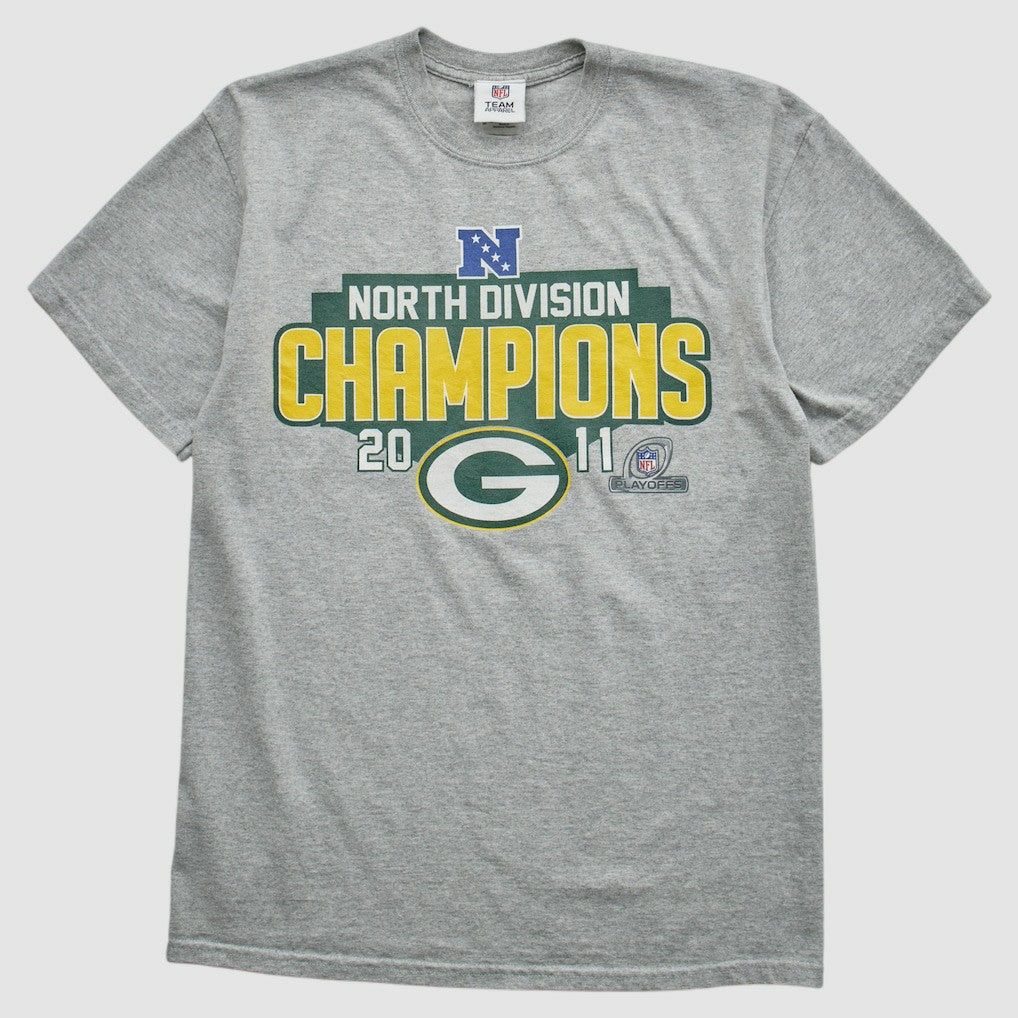 Green Bay Packers Team Edition Apparel 2011 T-shirt - Heather Gray Vintage - Fanatics