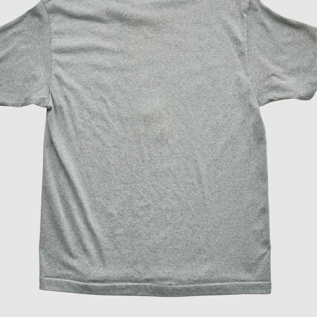 Vintage Charlotte Hornets Trench 90s T-shirt Heather Gray