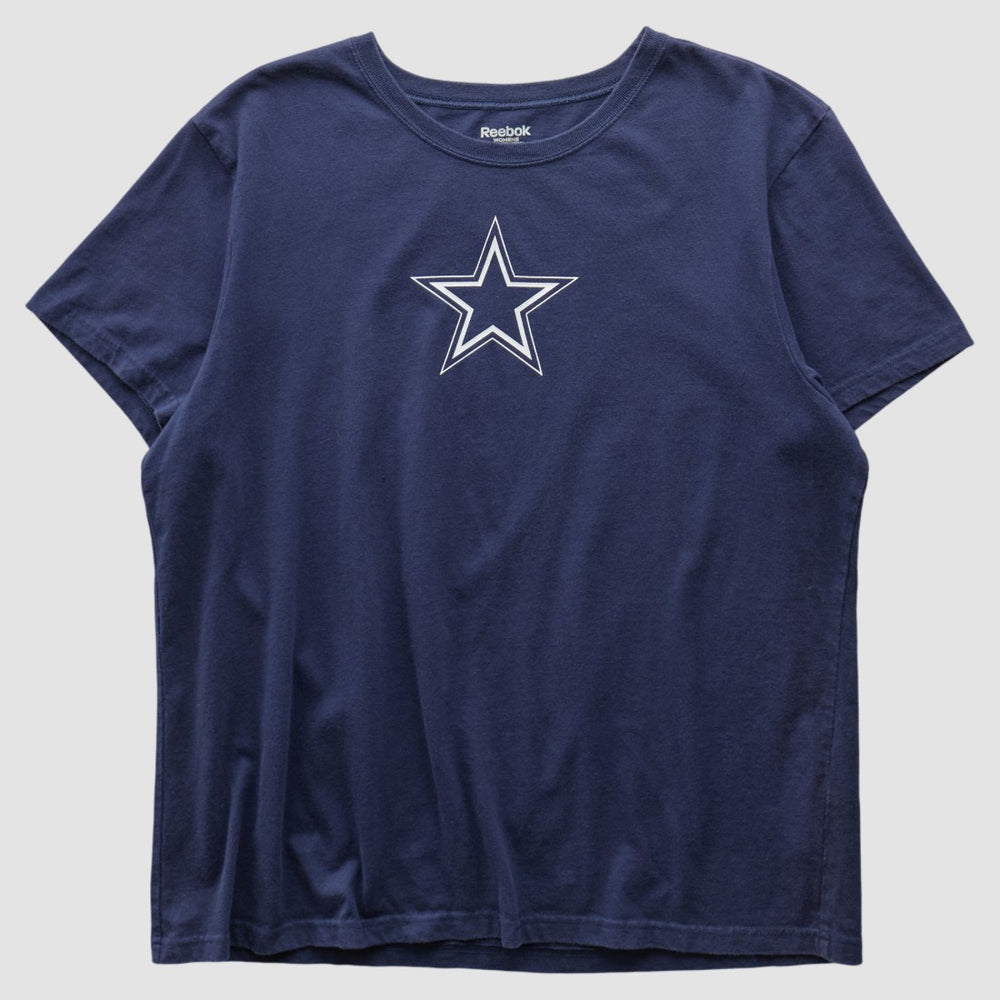 Dallas Cowboys Reebok 2000s T-shirt - Navy Vintage - Fanatics