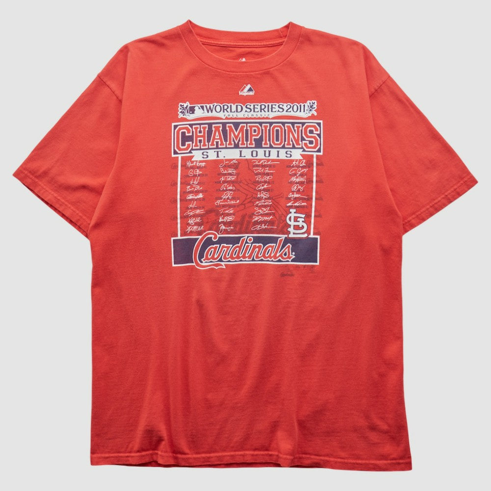 St. Louis Cardinals Majestic 2011 T-shirt Discount