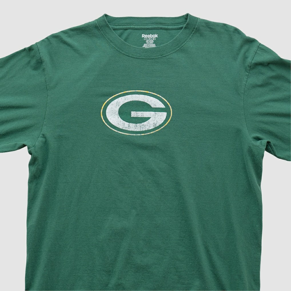 Green Bay Packers Reebok 2000s Long Sleeve T-shirt - Green Vintage - Fanatics