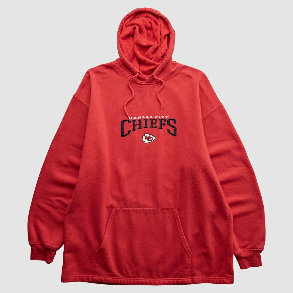 Kansas City Chiefs NFL 2000s Hooded Pullover Sweatshirt - Red Vintage - Fanatics