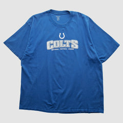 Indianapolis Colts Reebok 2000s T-shirt - Blue Vintage - Fanatics
