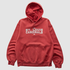 St. Louis Cardinals Majestic 2000s Hooded Pullover Sweatshirt Discount