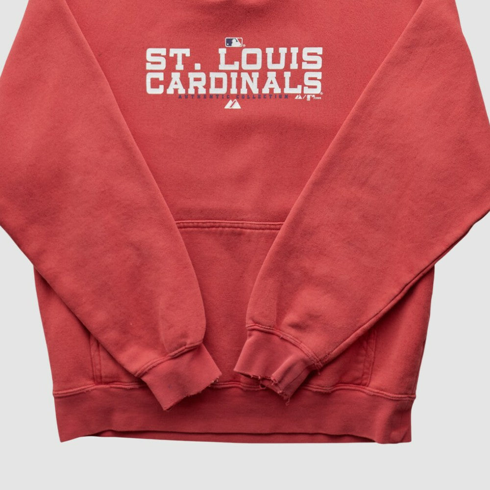 St. Louis Cardinals Majestic 2000s Hooded Pullover Sweatshirt Discount