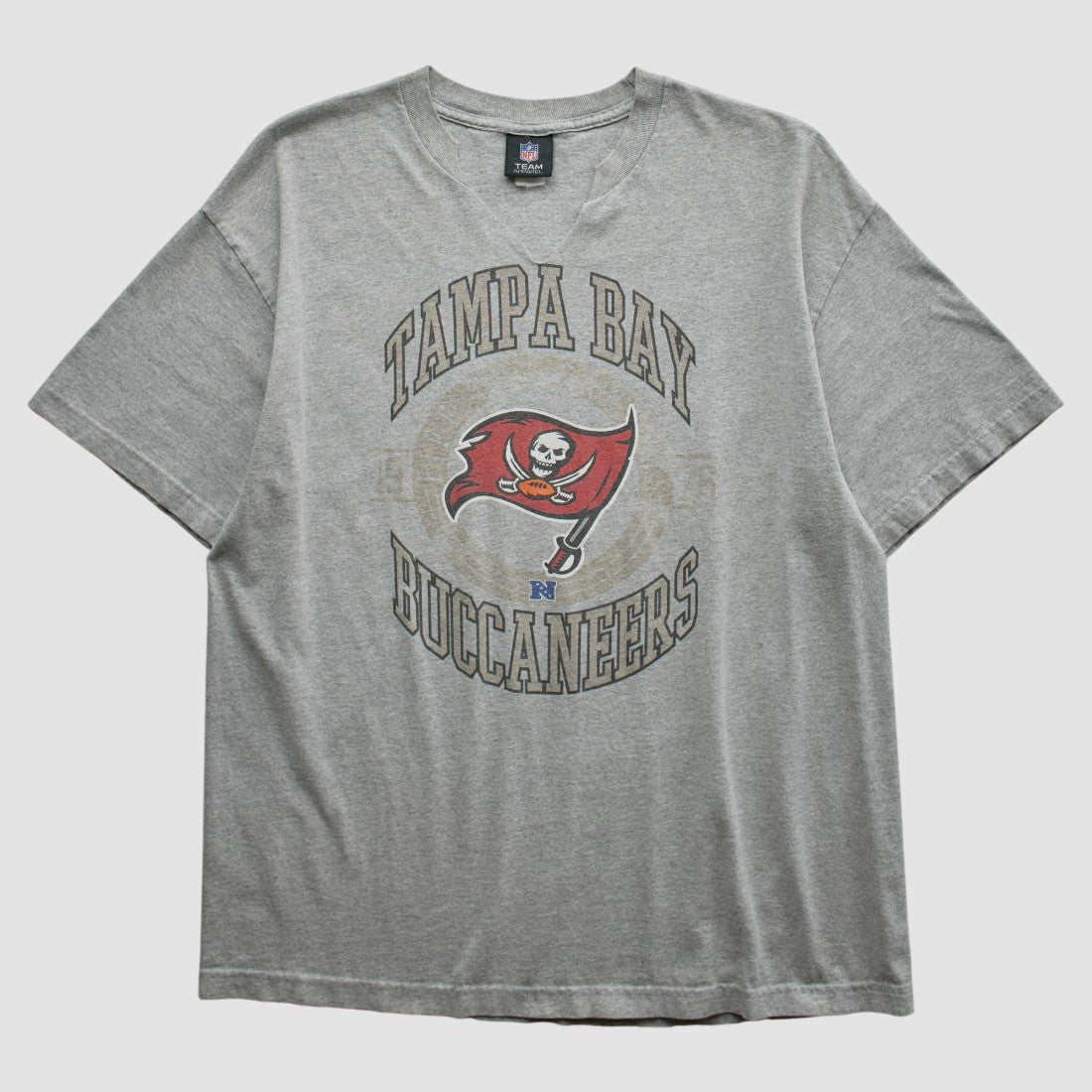 Tampa Bay Buccaneers Team Edition Apparel 2010s T-shirt - Heather Gray Vintage - Fanatics