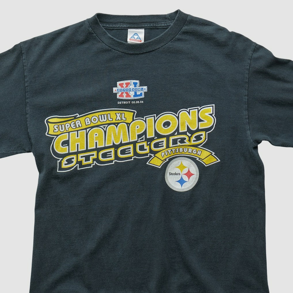 Pittsburgh Steelers Alstyle 2006 Long Sleeve T-shirt - Black Vintage - Fanatics