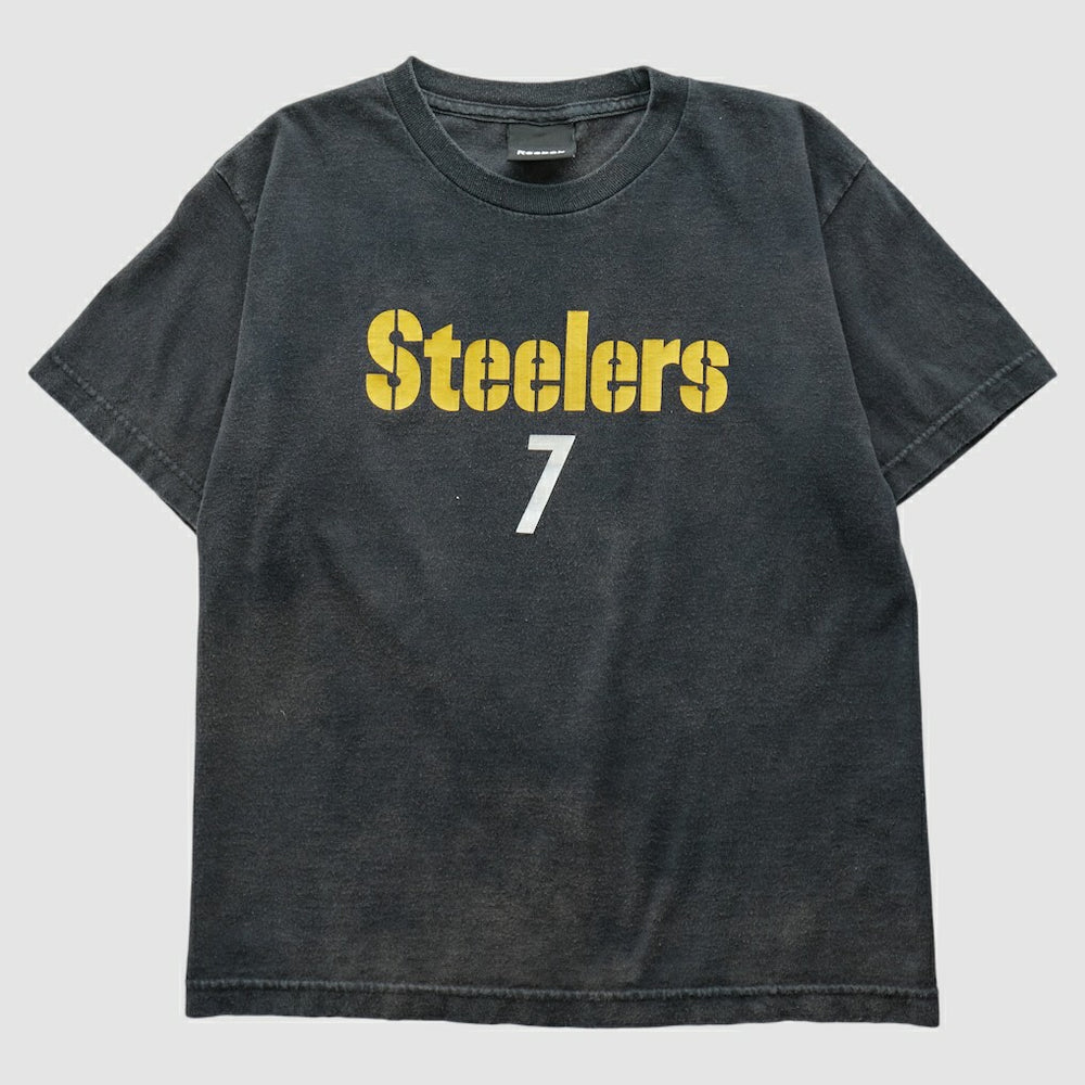 Pittsburgh Steelers Reebok 2000s T-shirt - Black Vintage - Fanatics
