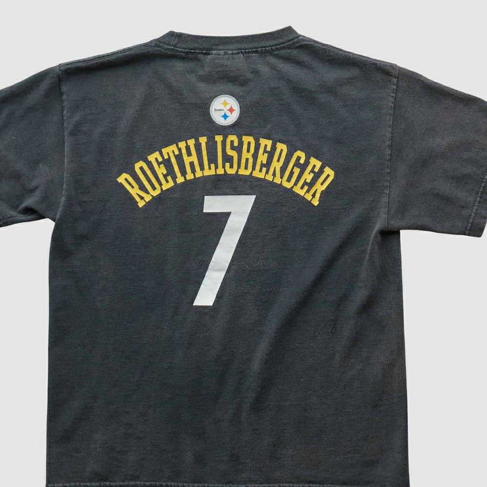 Pittsburgh Steelers Reebok 2000s T-shirt - Black Vintage - Fanatics