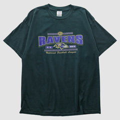 Baltimore Ravens Delta 2000s T-shirt - Green Vintage - Fanatics