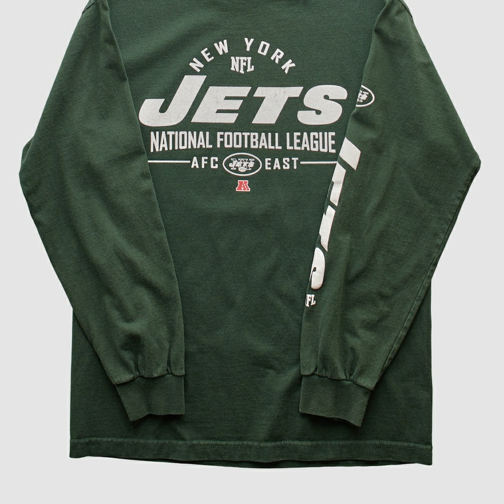 New York Jets Team Edition Apparel 2010s Long Sleeve T-shirt - Green Vintage - Fanatics