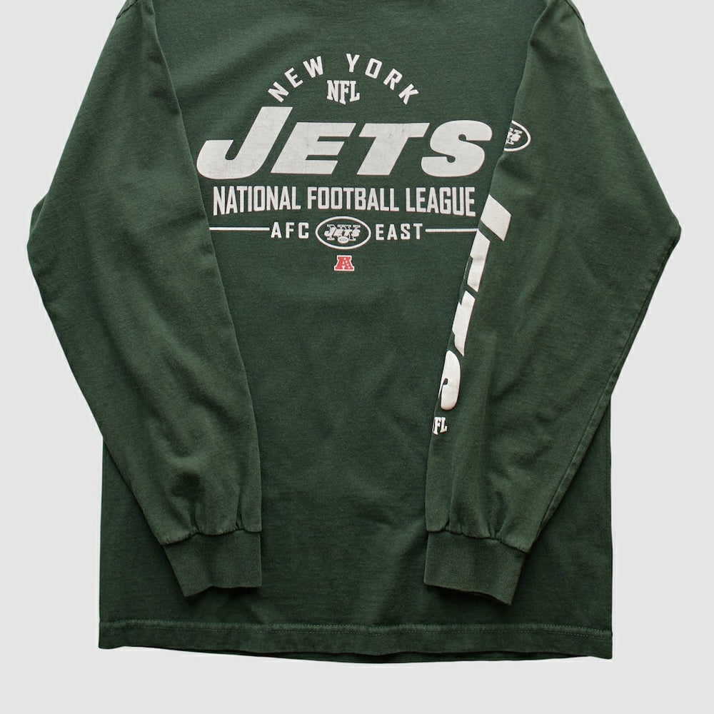 New York Jets Team Edition Apparel 2010s Long Sleeve T-shirt - Green Vintage - Fanatics