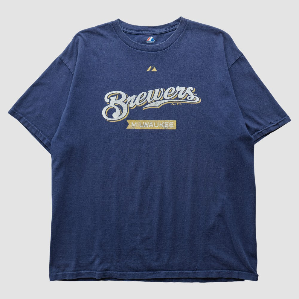 Milwaukee Brewers Majestic 2010 T-shirt Outlet