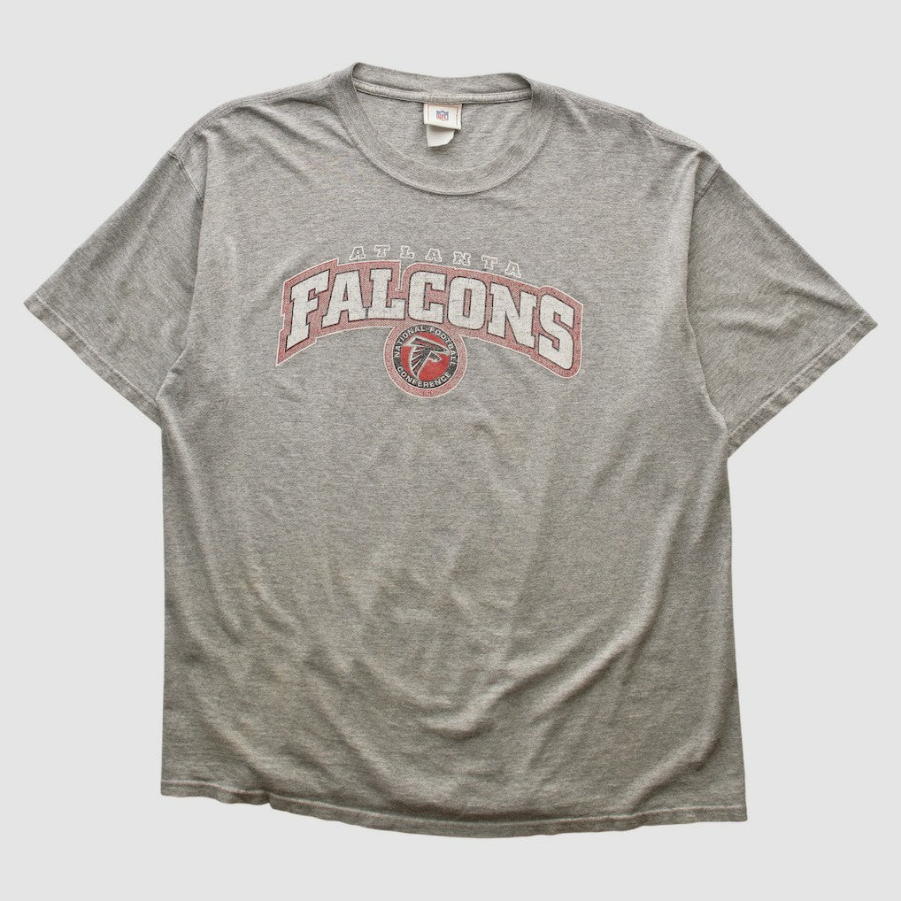 Atlanta Falcons NFL 2000s T-shirt - Heather Gray Vintage - Fanatics