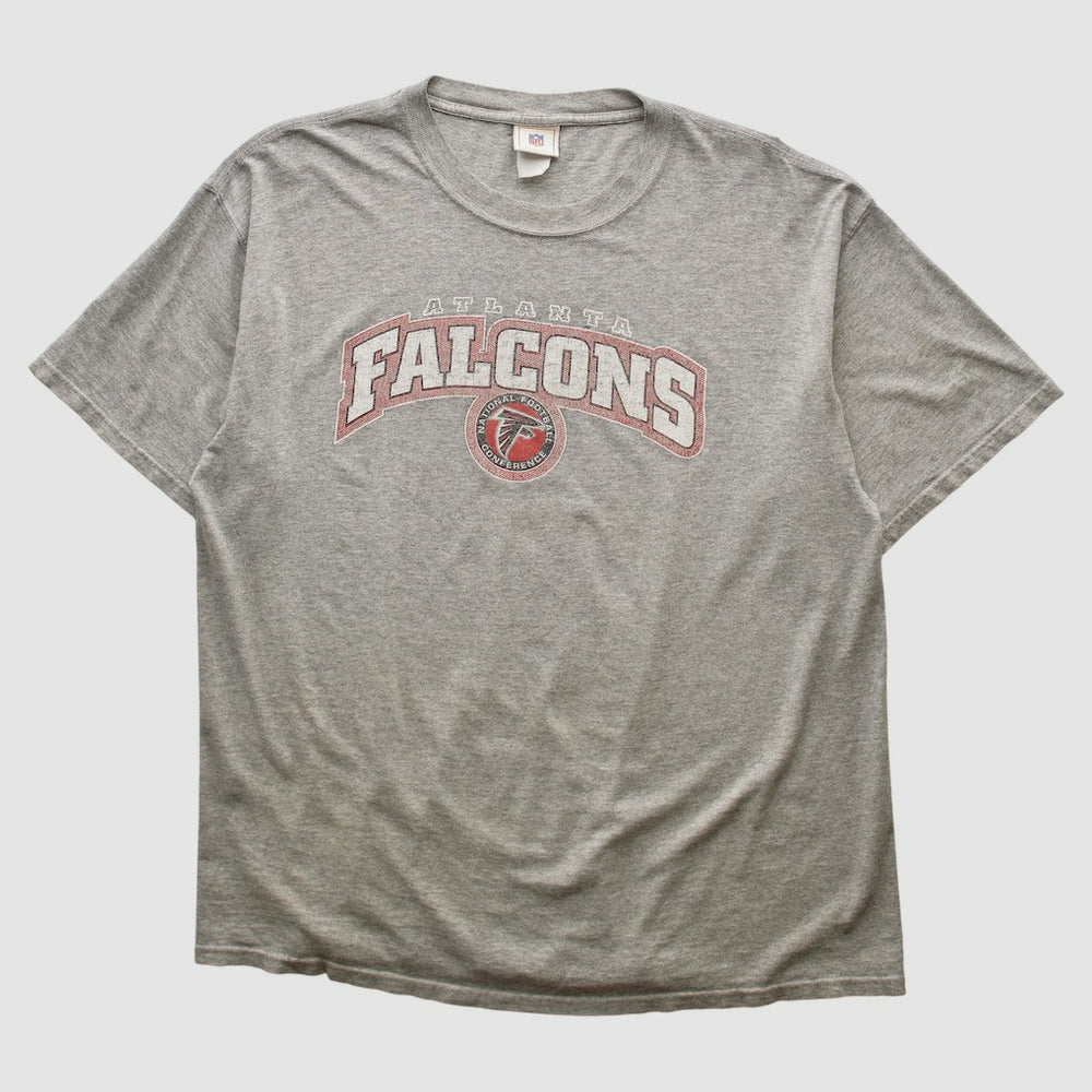 Atlanta Falcons NFL 2000s T-shirt - Heather Gray Vintage - Fanatics