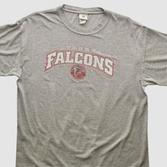 Atlanta Falcons NFL 2000s T-shirt - Heather Gray Vintage - Fanatics