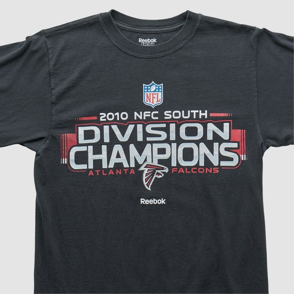 Atlanta Falcons Reebok 2010 Long Sleeve T-shirt - Black Vintage - Fanatics