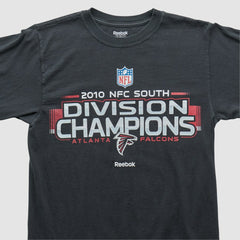 Atlanta Falcons Reebok 2010 Long Sleeve T-shirt - Black Vintage - Fanatics
