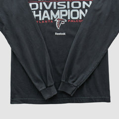 Atlanta Falcons Reebok 2010 Long Sleeve T-shirt - Black Vintage - Fanatics