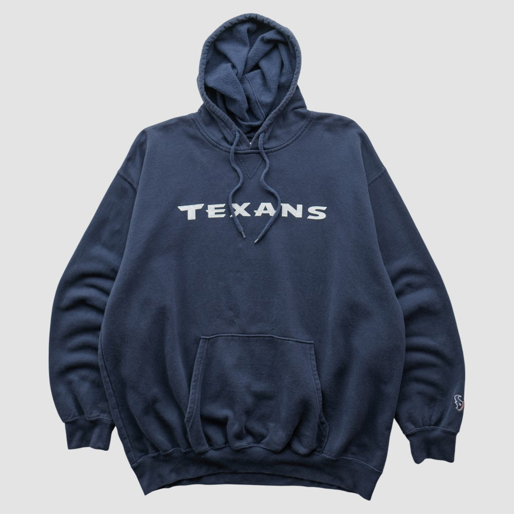 Houston Texans NFL 2010s Hooded Pullover Sweatshirt - Navy Vintage - Fanatics