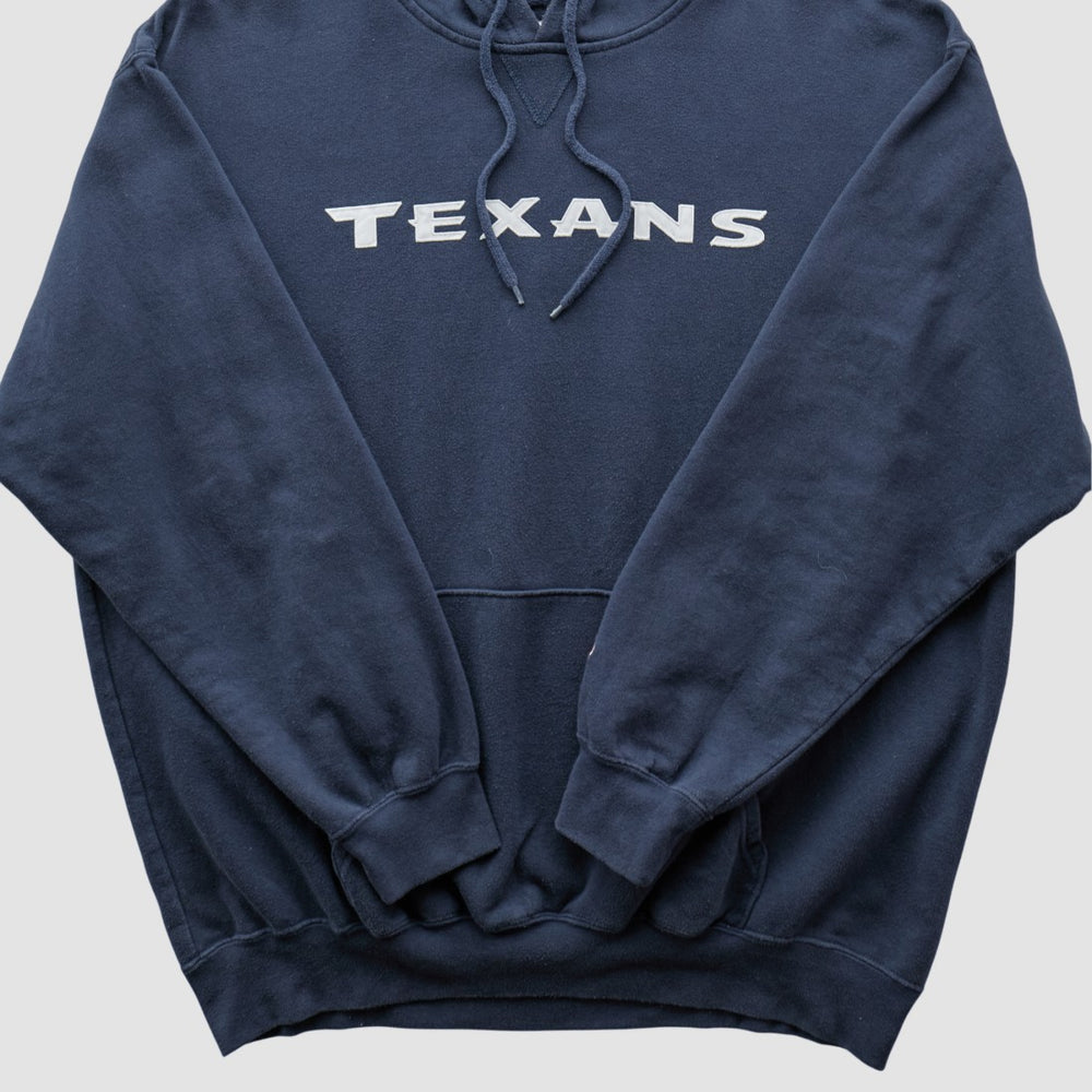 Houston Texans NFL 2010s Hooded Pullover Sweatshirt - Navy Vintage - Fanatics