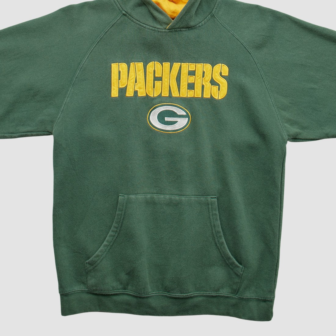 Green Bay Packers Reebok 2000s Hooded Pullover Sweatshirt - Green Vintage - Fanatics