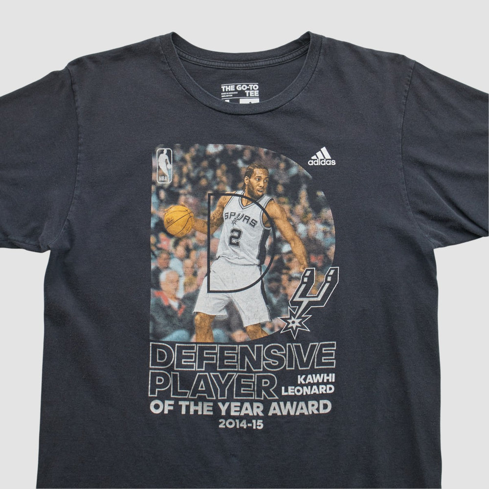 Adidas San Antonio Spurs 2015 T-shirt Black Vintage