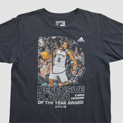 Adidas San Antonio Spurs 2015 T-shirt Black Vintage