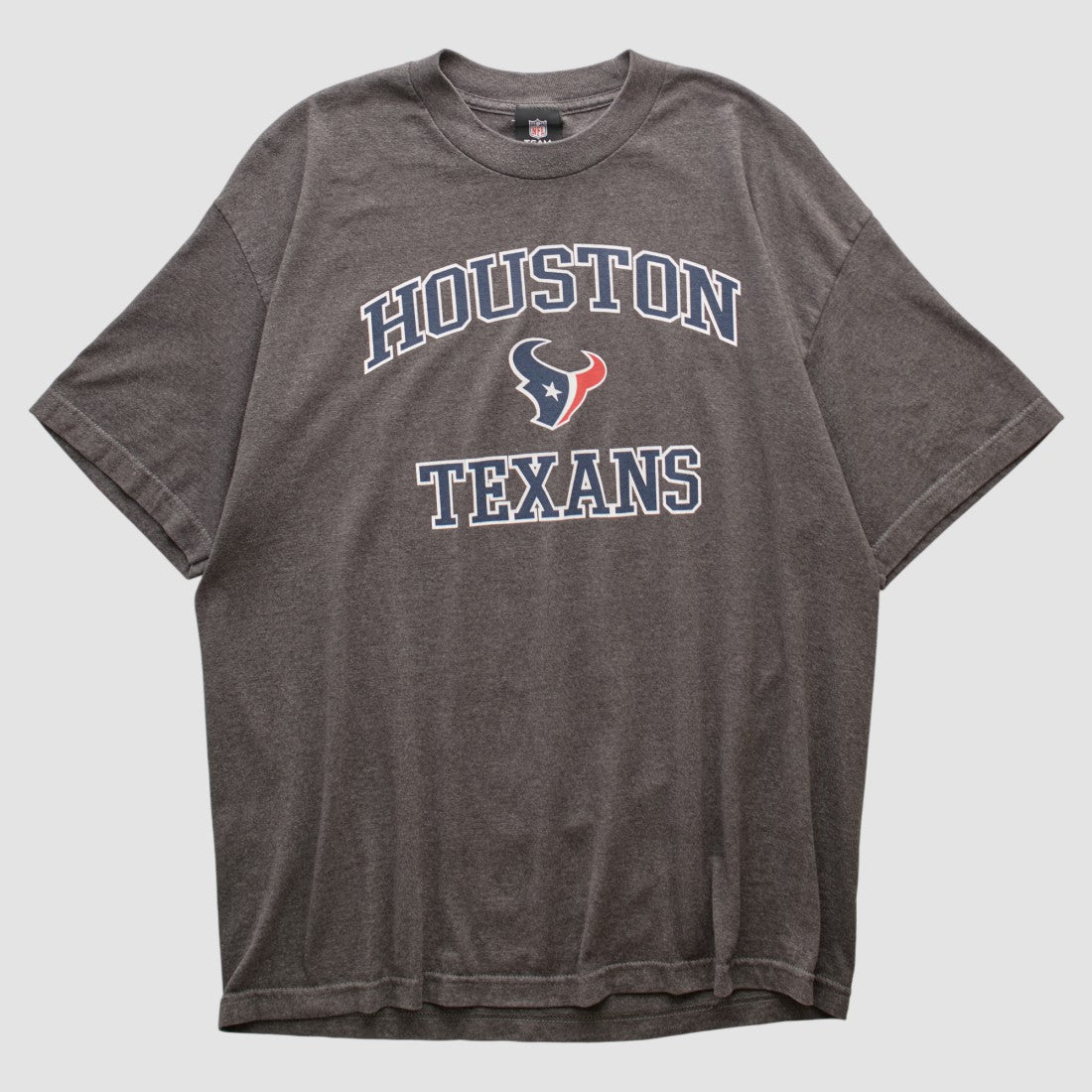 Houston Texans NFL 2010s T-shirt - Dark Heather Gray Vintage - Fanatics