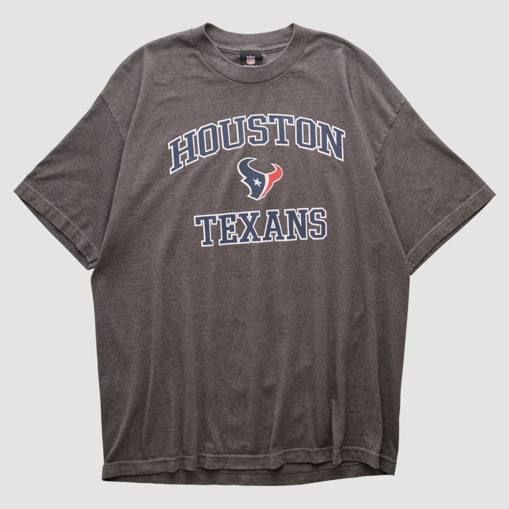 Houston Texans NFL 2010s T-shirt - Dark Heather Gray Vintage - Fanatics