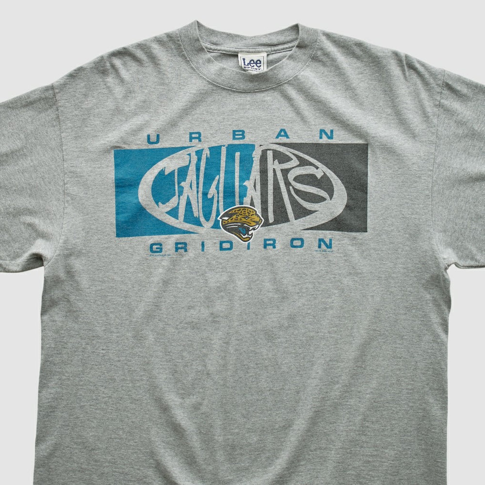 Jacksonville Jaguars Lee Apparel 2000s T-shirt - Heather Gray Vintage - Fanatics