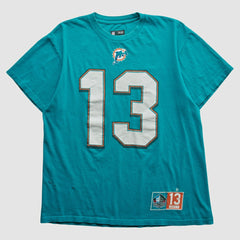 Miami Dolphins Team Edition Apparel 2000s T-shirt - Teal Vintage - Fanatics