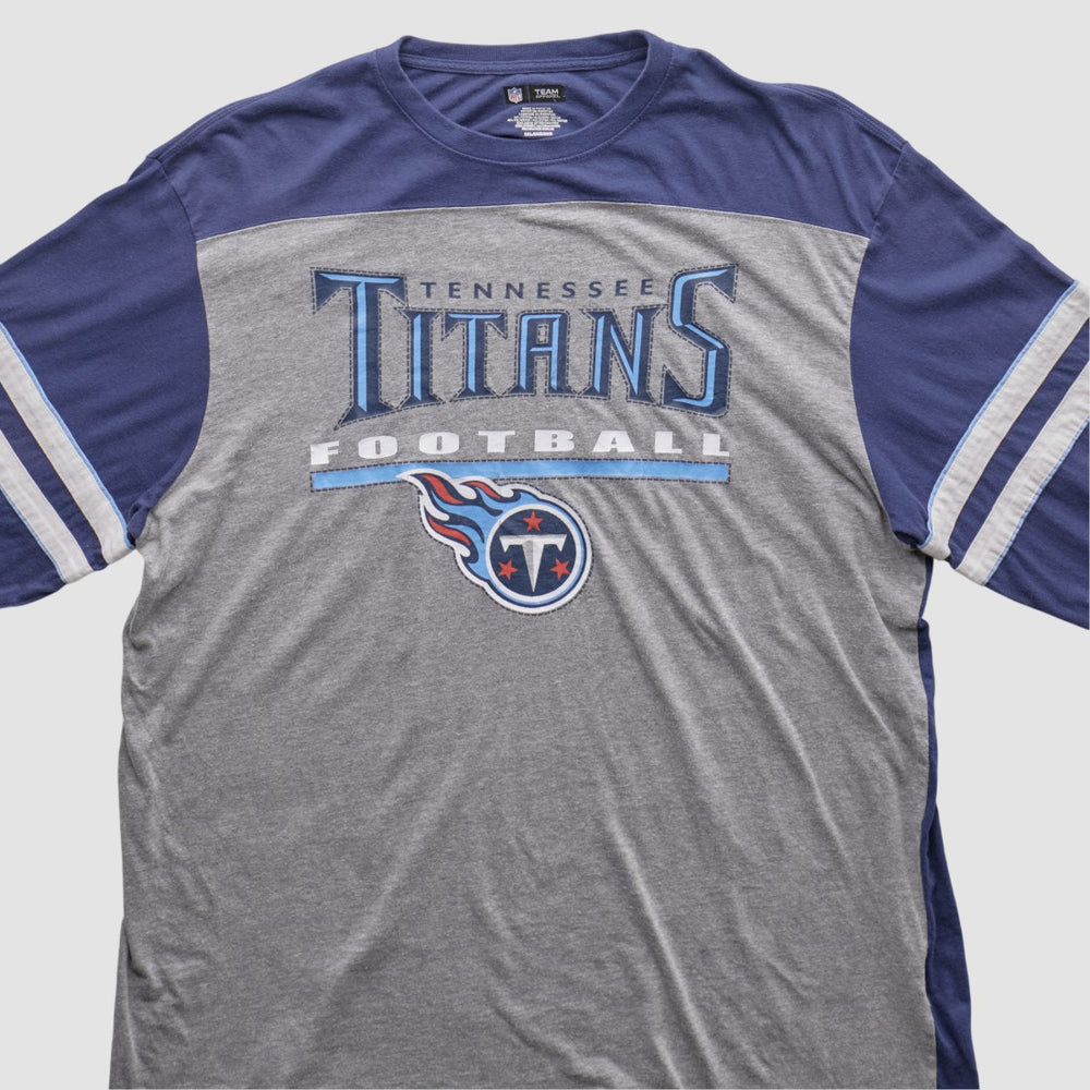Tennessee Titans 2010s Long Sleeve T-shirt - Navy Vintage - Fanatics