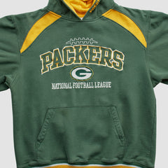 Green Bay Packers NFL 2000s Hooded Pullover Sweatshirt - Green Vintage - Fanatics