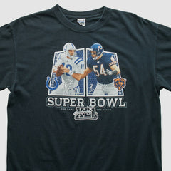Superbowl XLII Anvil 2008 T-shirt - Black Vintage - Fanatics
