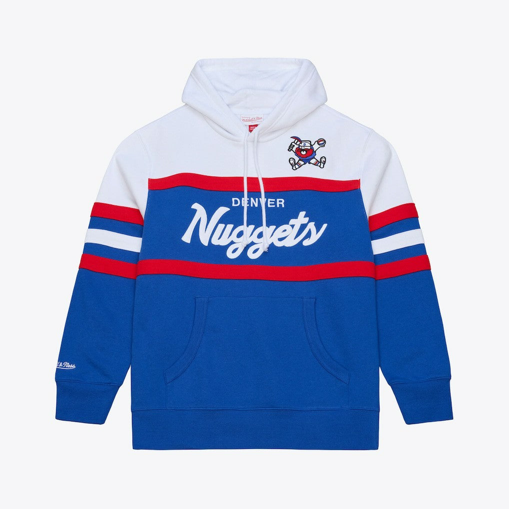Mitchell & Ness Denver Nuggets Head Coach Hoodie Royal