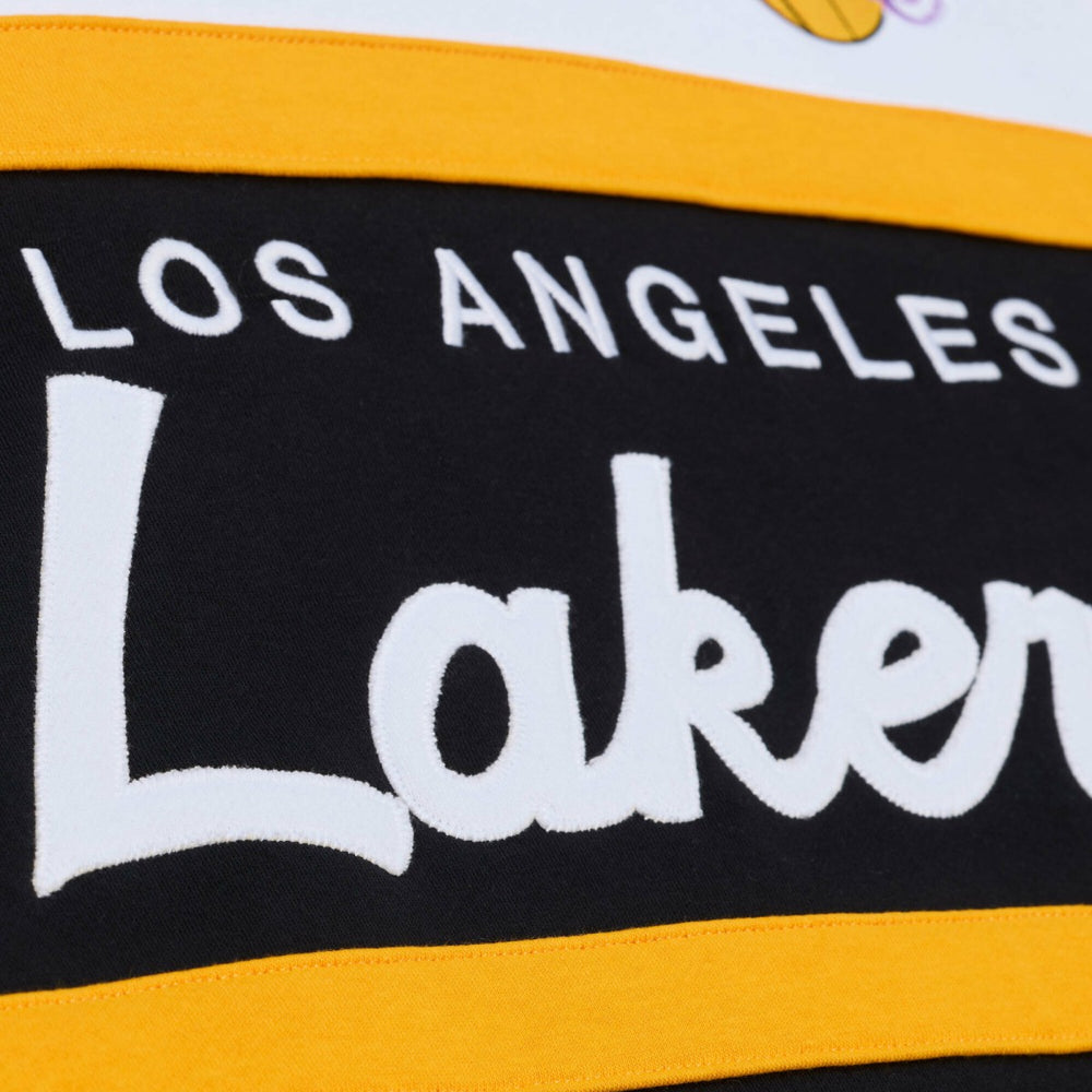 Mitchell & Ness Los Angeles Lakers Head Coach Hoodie Black