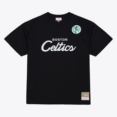 Mitchell & Ness Boston Celtics Head Coach T-Shirt Black