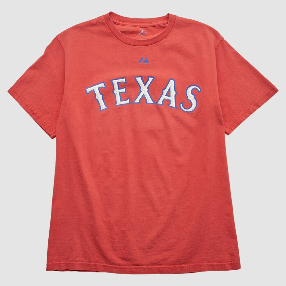Texas Rangers Majestic 2000s T-shirt Online