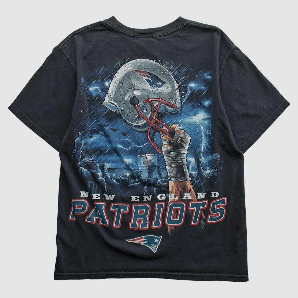 New England Patriots NFL 2010s T-shirt - Black Vintage - Fanatics