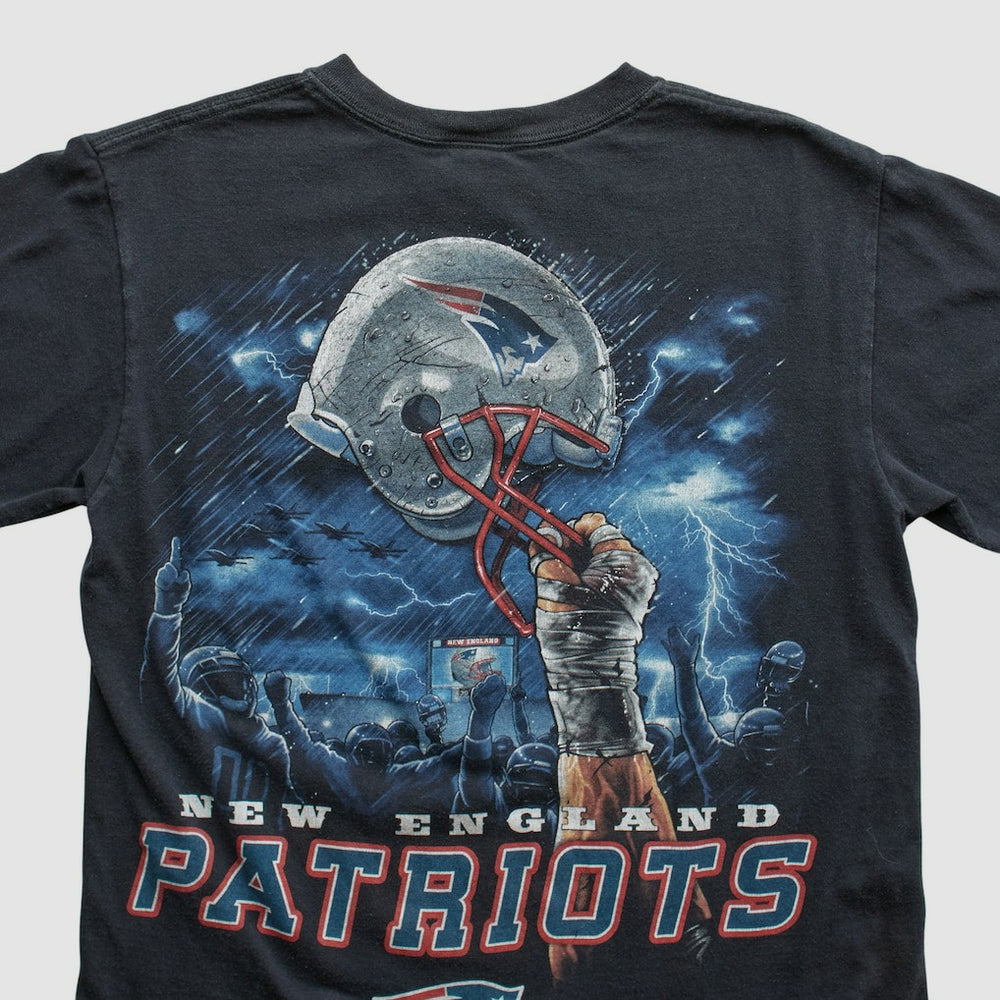 New England Patriots NFL 2010s T-shirt - Black Vintage - Fanatics